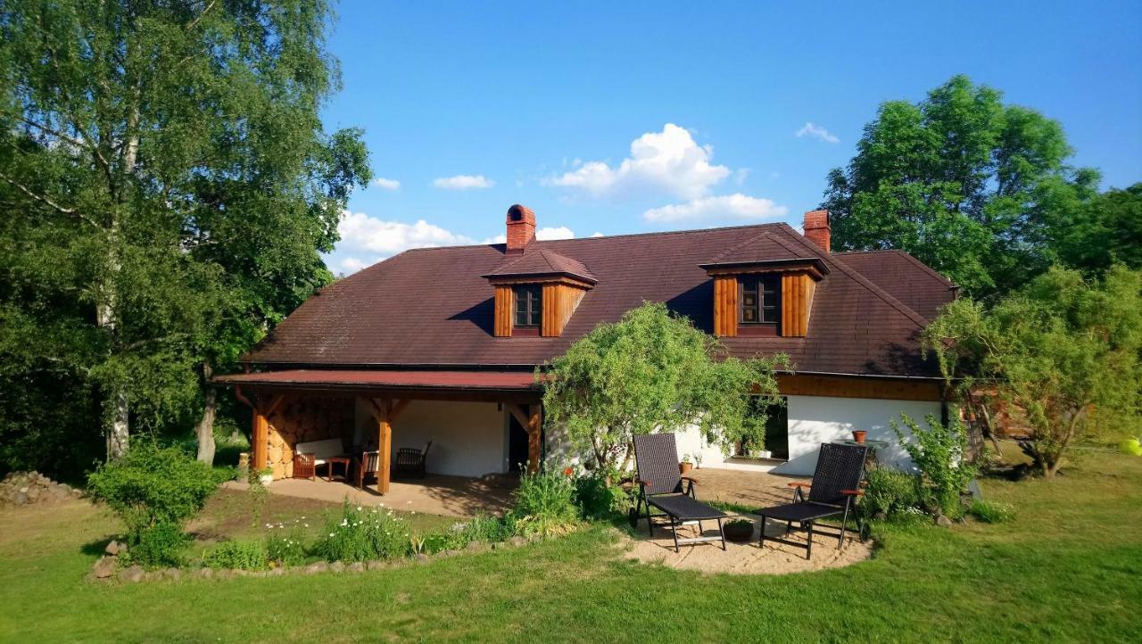 Forest Rustic Apartment Brdy Vesin Exterior photo